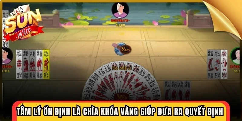 Tâm lý ổn định là chìa khóa vàng giúp bạn đưa ra quyết định sáng suốt