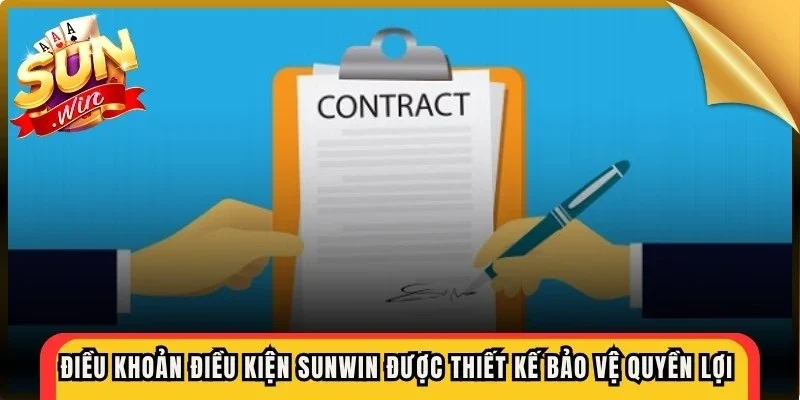 Điều khoản điều kiện Sunwin được thiết kế bảo vệ quyền lợi chung