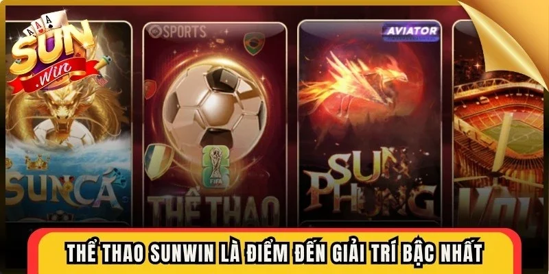 Thể thao Sunwin là điểm đến giải trí bậc nhất cho người hâm mộ